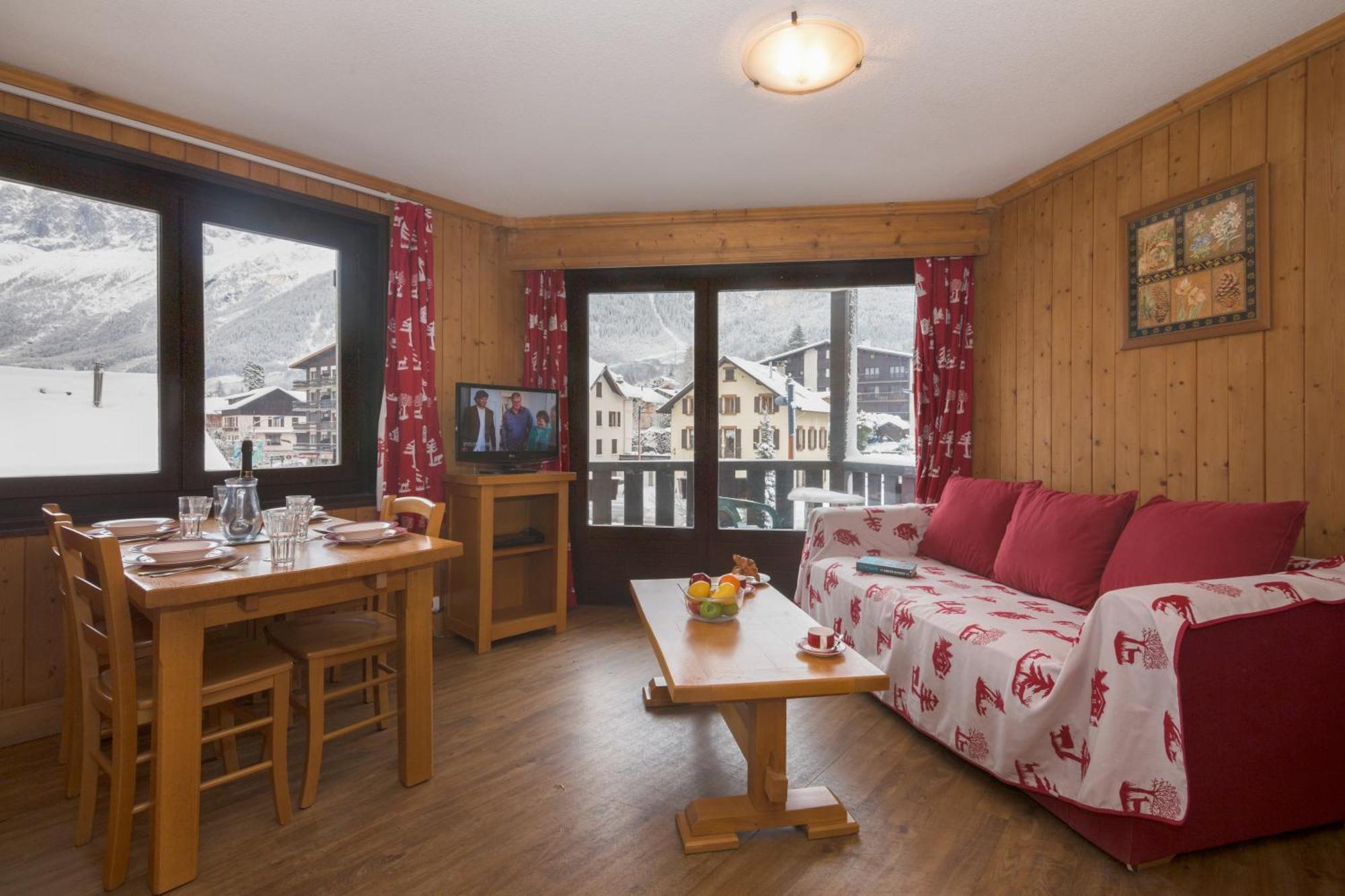 Appartement Anaite 15 - Happy Rentals Les Houches Eksteriør bilde