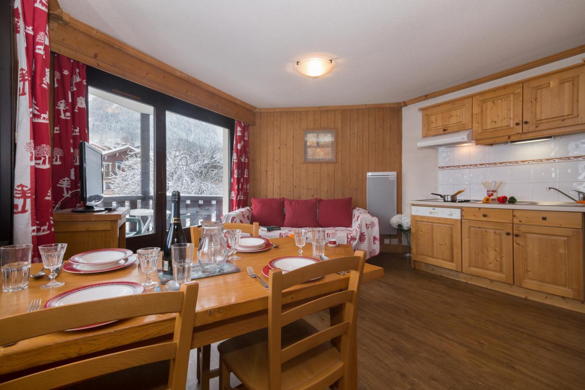 Appartement Anaite 15 - Happy Rentals Les Houches Eksteriør bilde