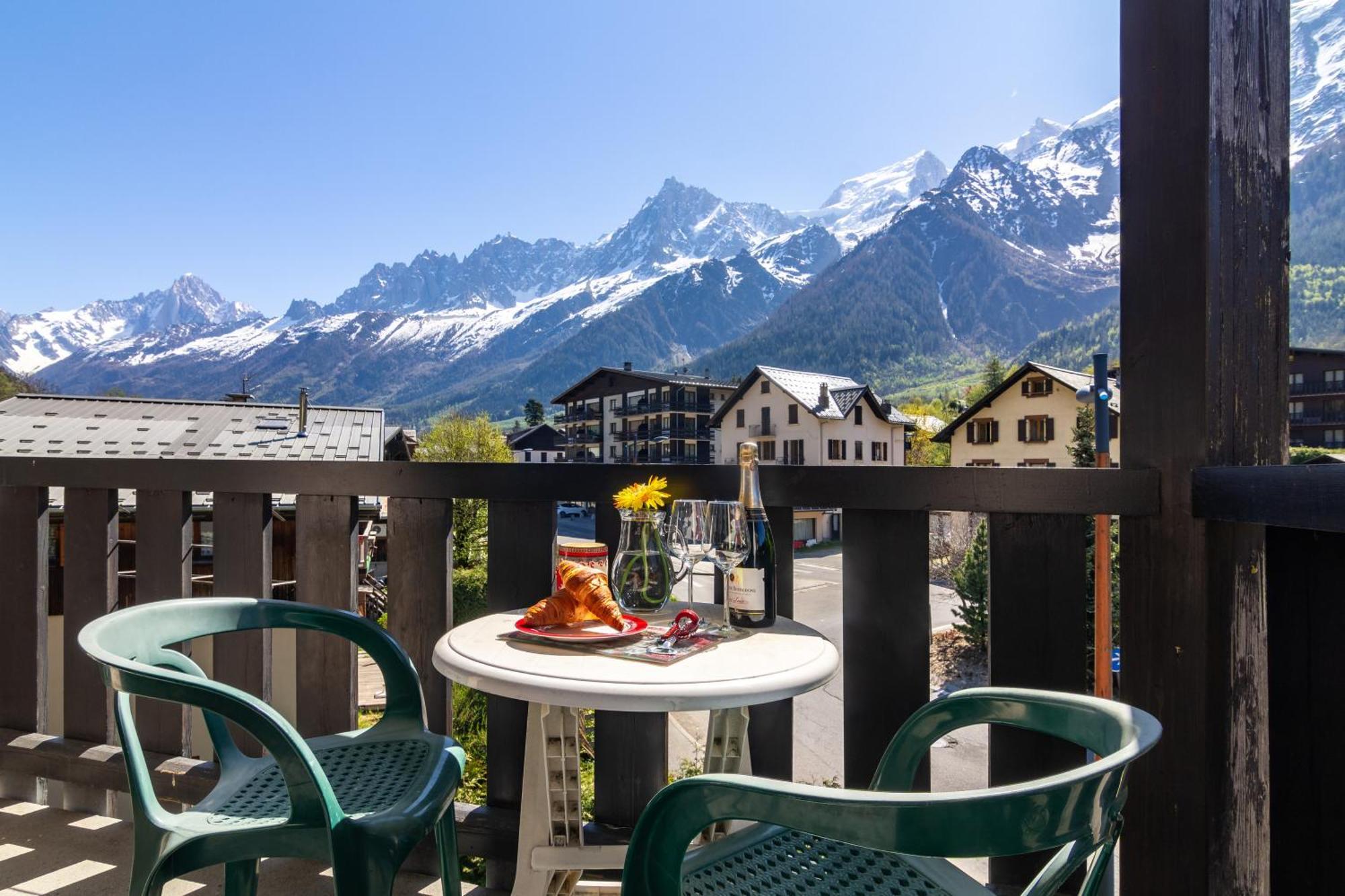 Appartement Anaite 15 - Happy Rentals Les Houches Eksteriør bilde