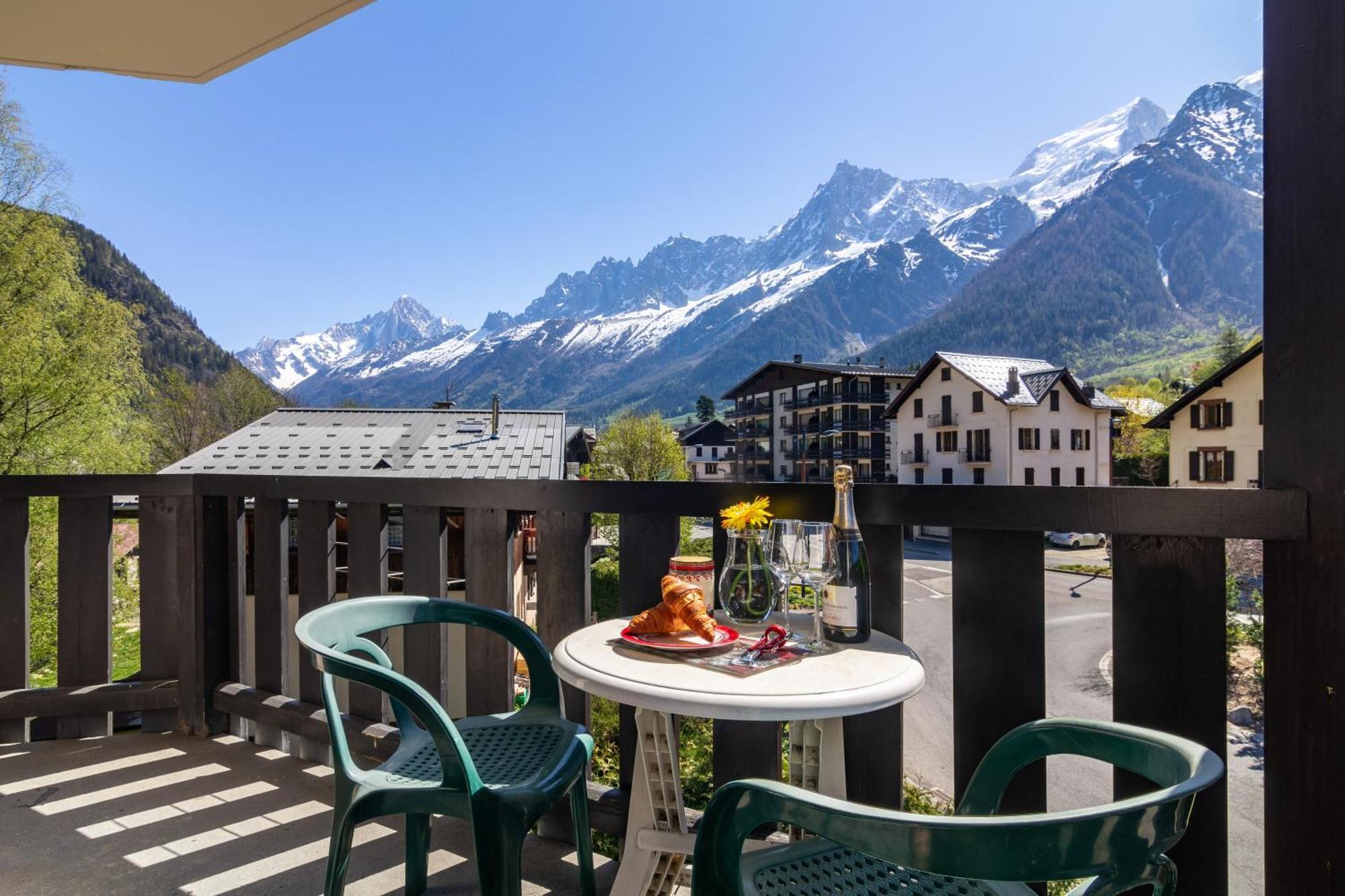 Appartement Anaite 15 - Happy Rentals Les Houches Eksteriør bilde